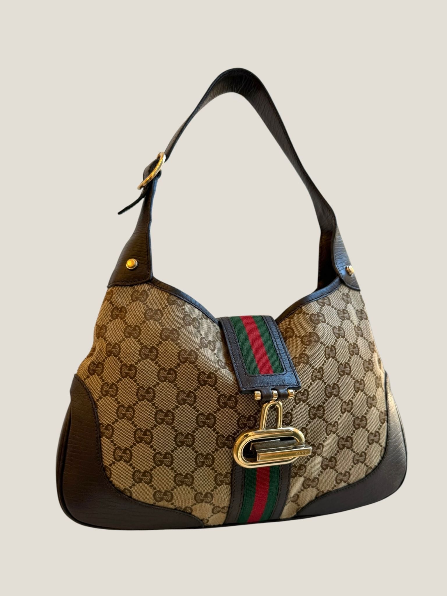 Gucci Jackie Web GG Canvas