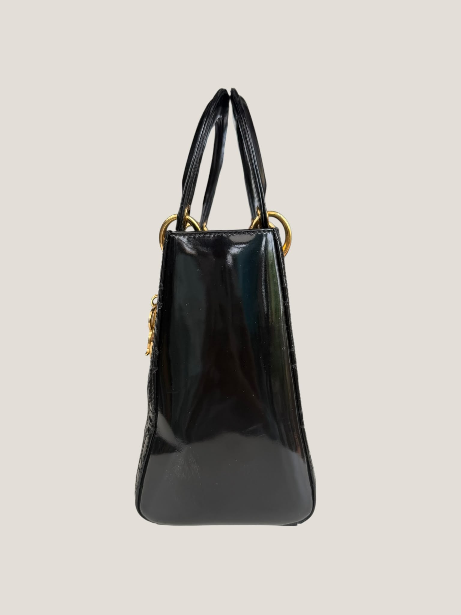 Lady Dior Vernice Nera