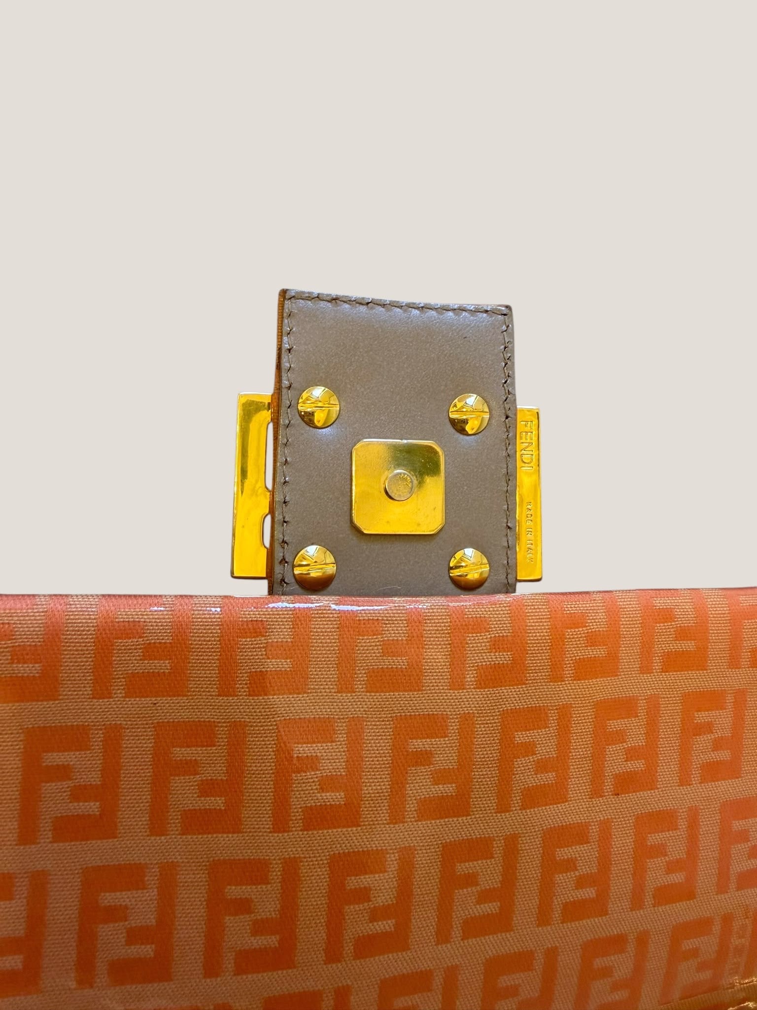 Fendi Mamma Baguette Zucchino Crystal