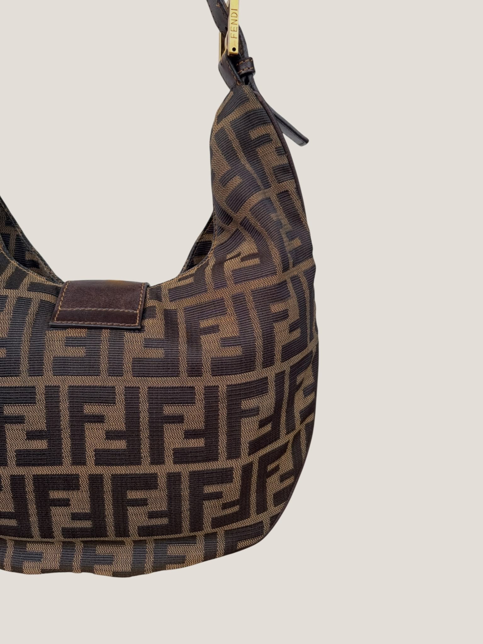 Fendi Baguette Zucca Hobo