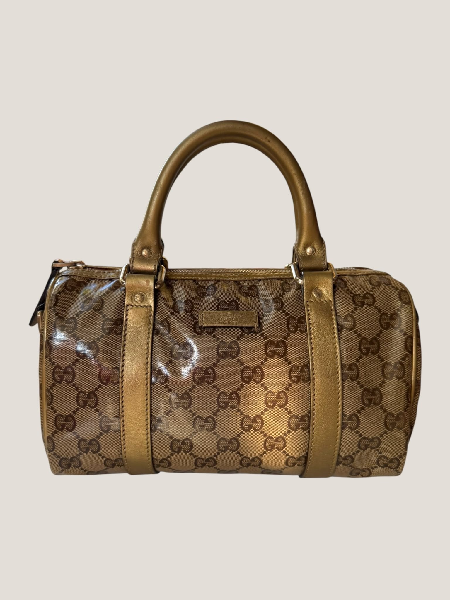 Gucci Mini Boston GG Crystal