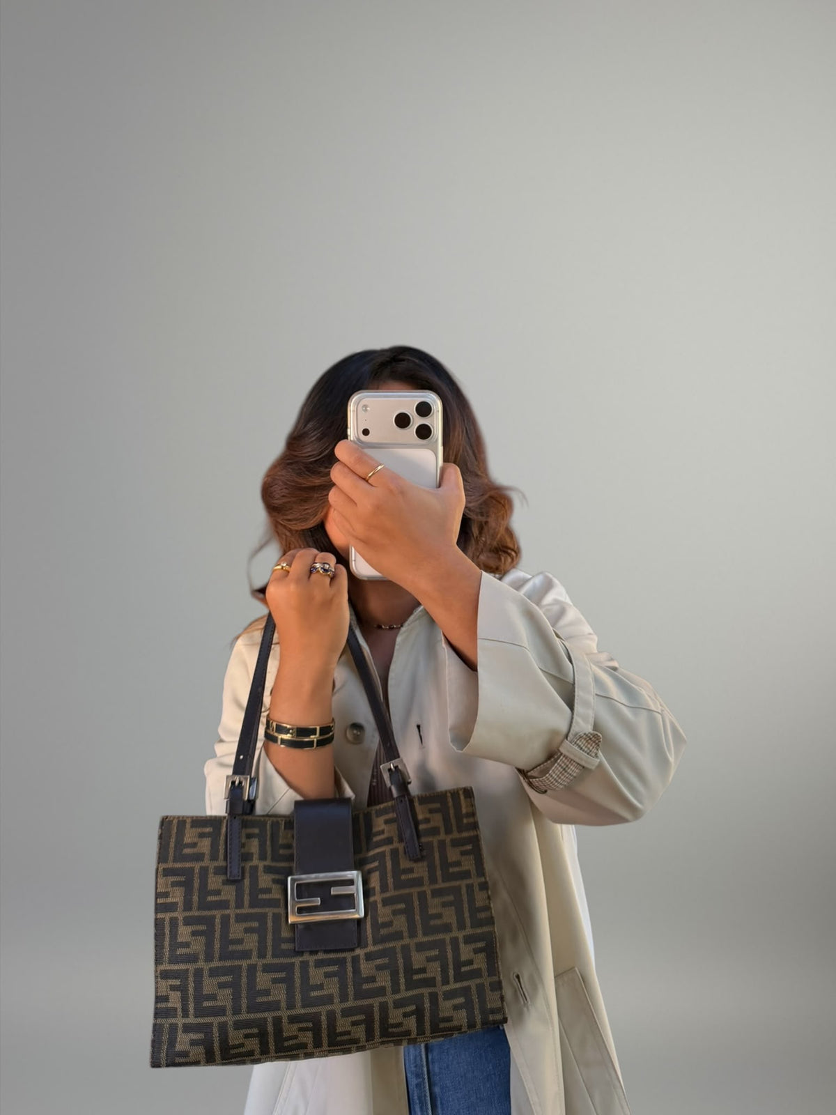Fendi Zucca Tote