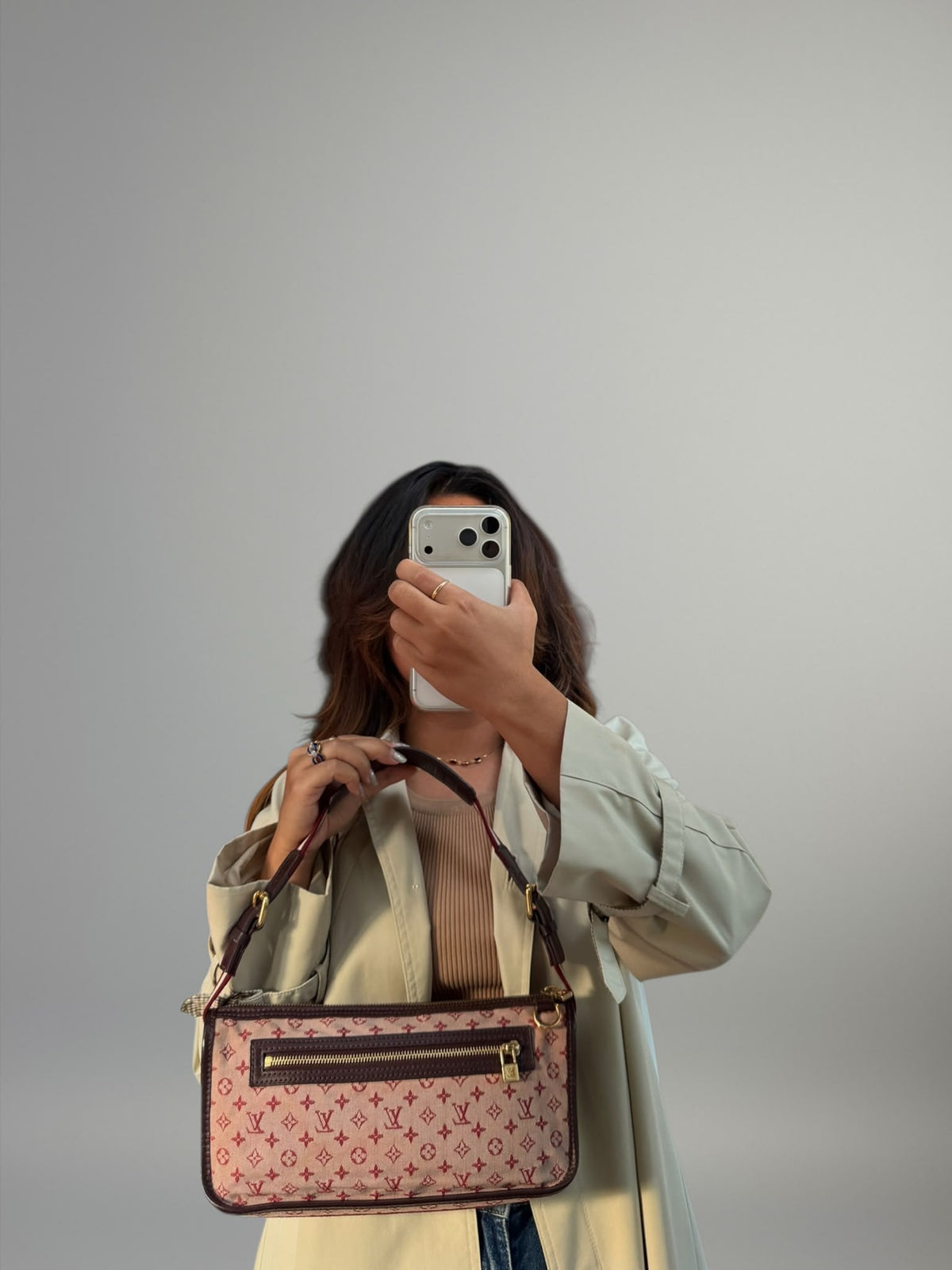 Louis Vuitton Monogram Mini Lin Pochette
