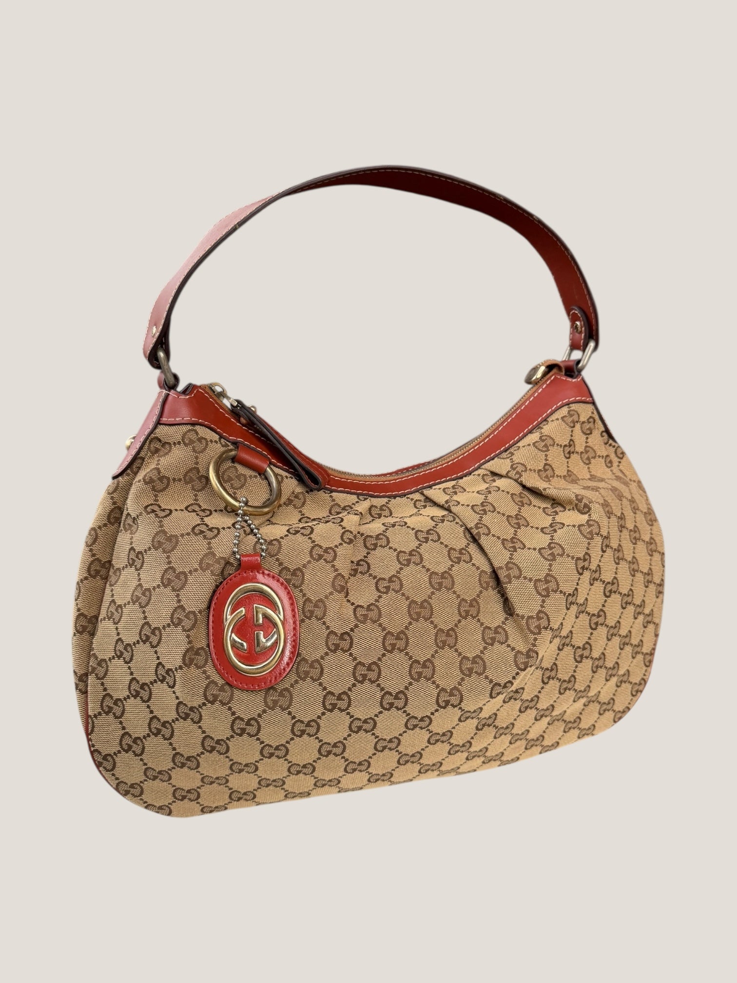 Gucci Sukey Hobo GG Canvas