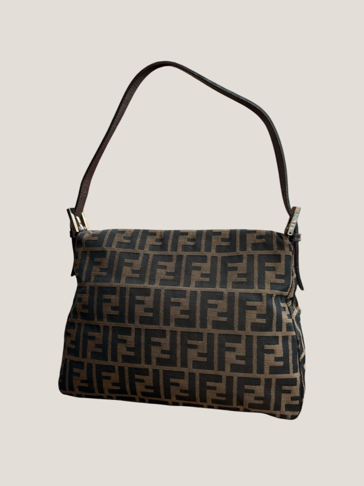 Fendi Mamma Baguette Zucca