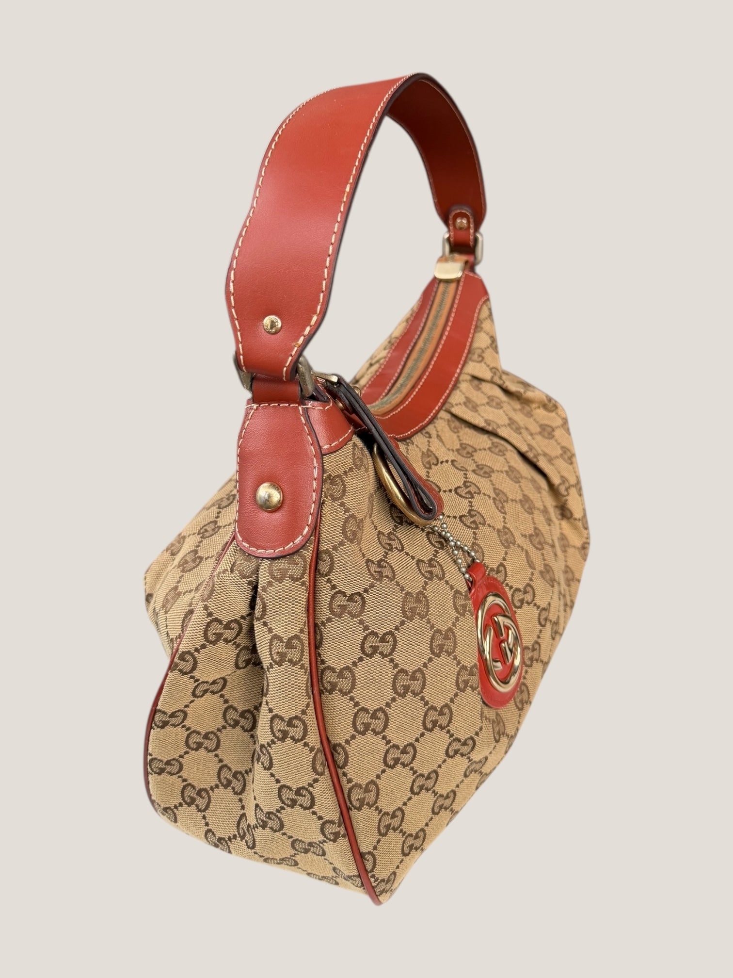 Gucci Sukey Hobo GG Canvas