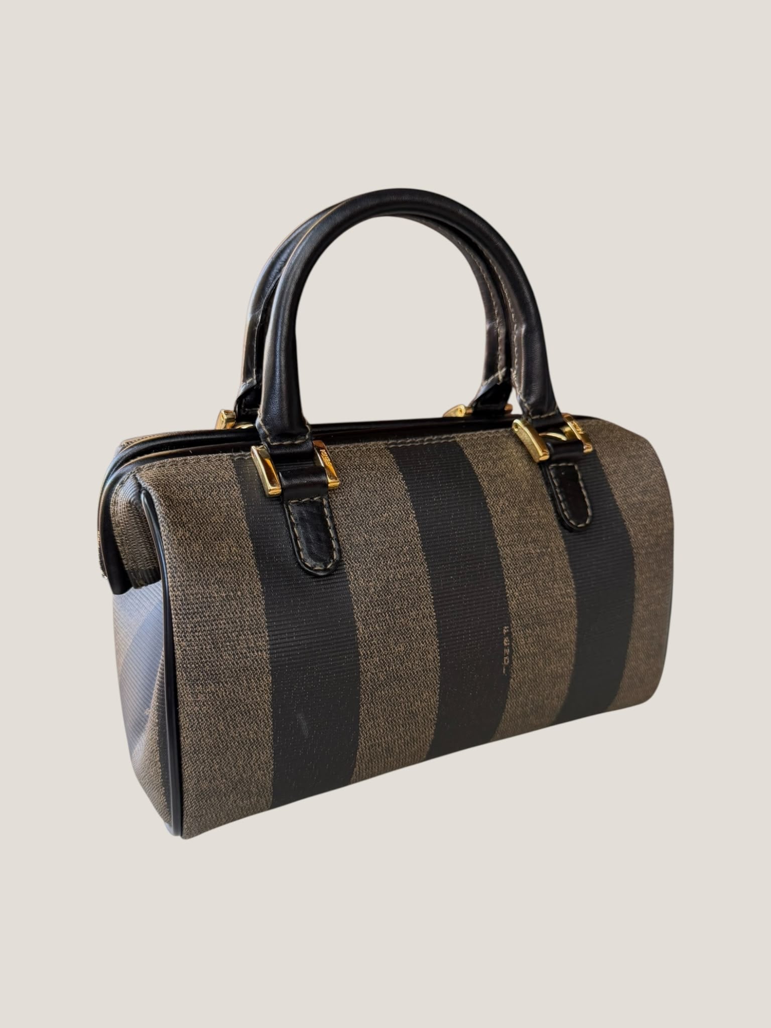Fendi Pequin Mini Boston