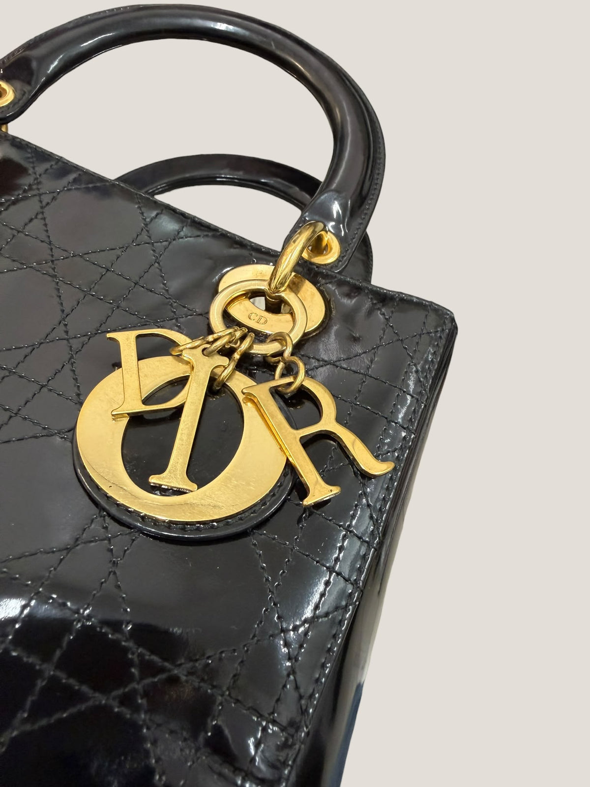 Lady Dior Vernice Nera