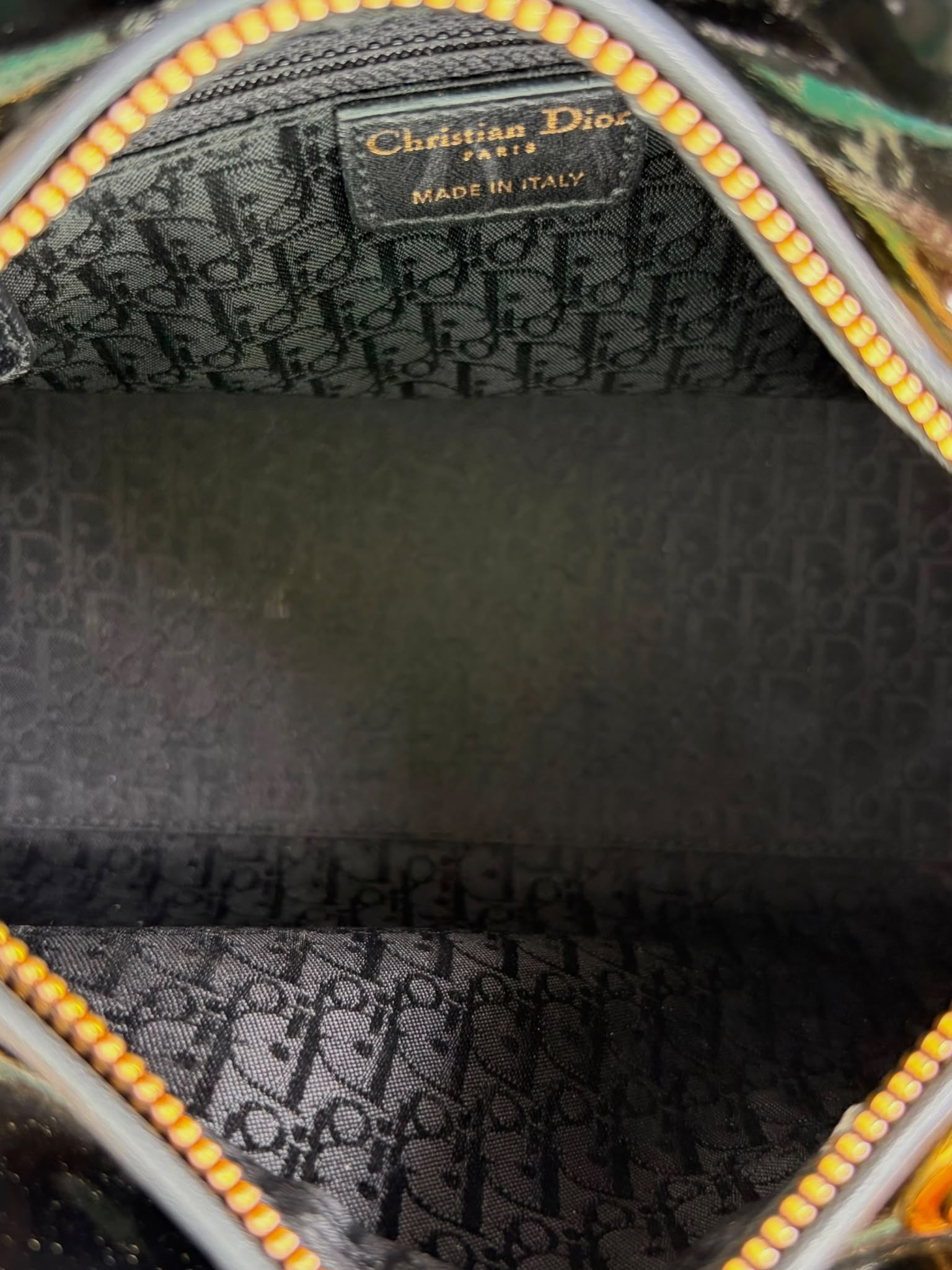 Lady Dior Vernice Nera
