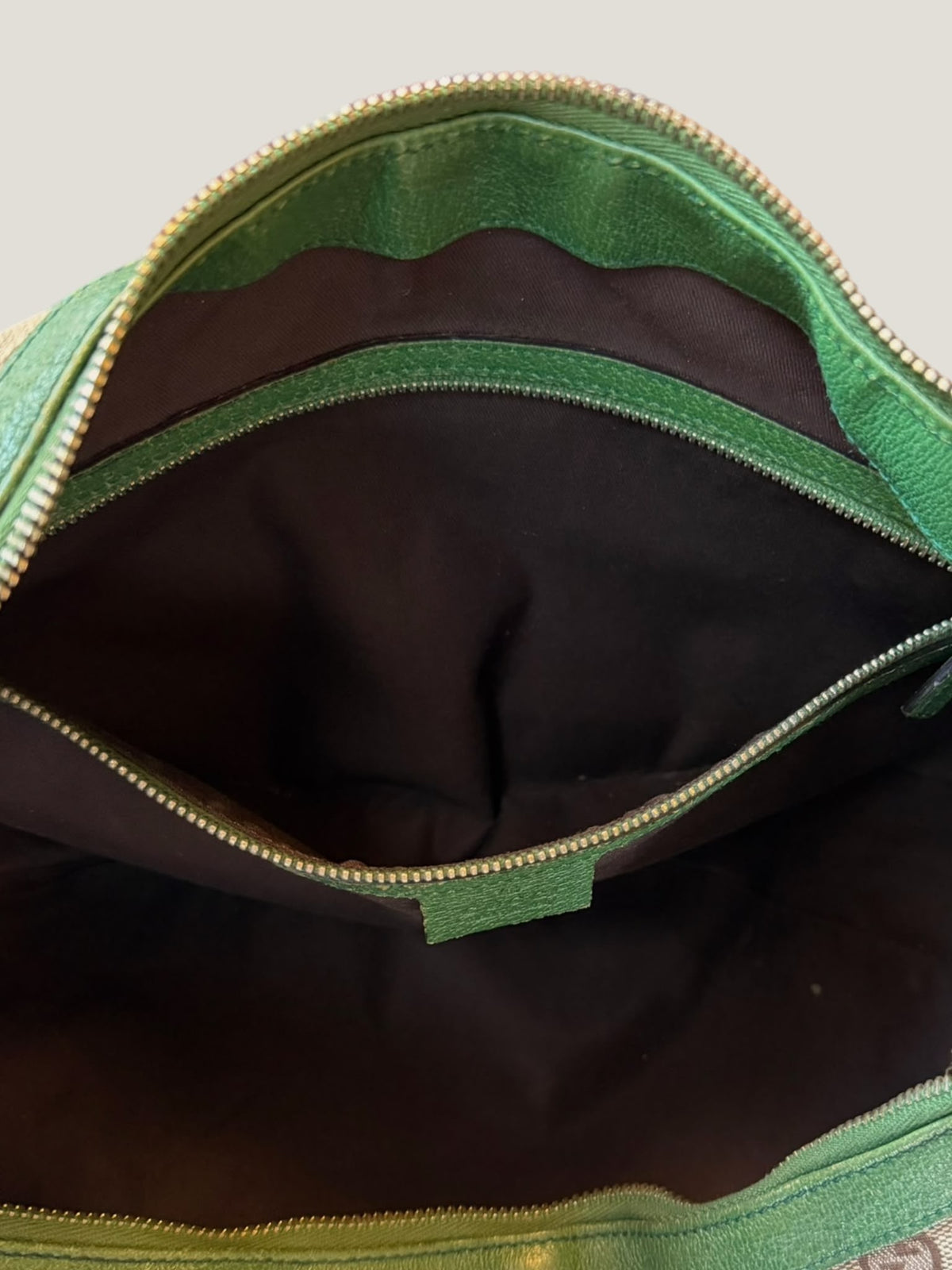 Gucci GG Canvas Hobo Bamboo