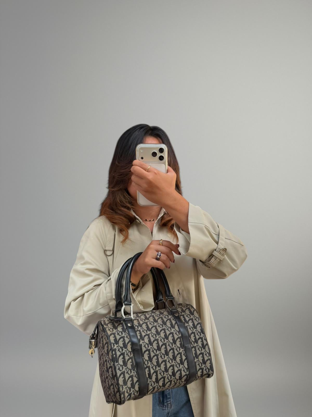 Christian Dior Trotter Boston Bag