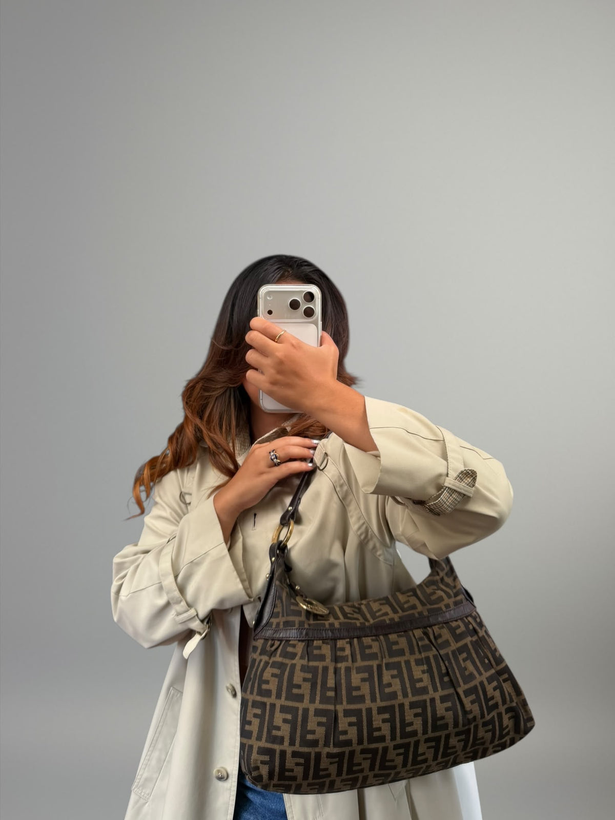 Fendi Chef Hobo Zucca