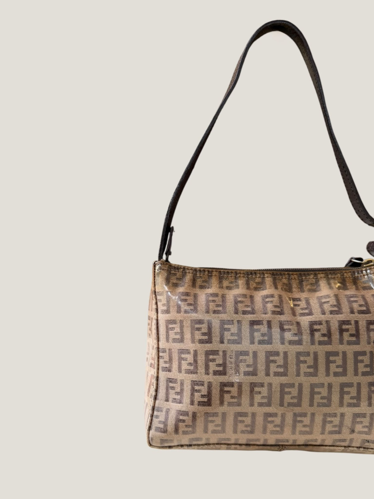 Fendi Zucchino Crystal Pochette