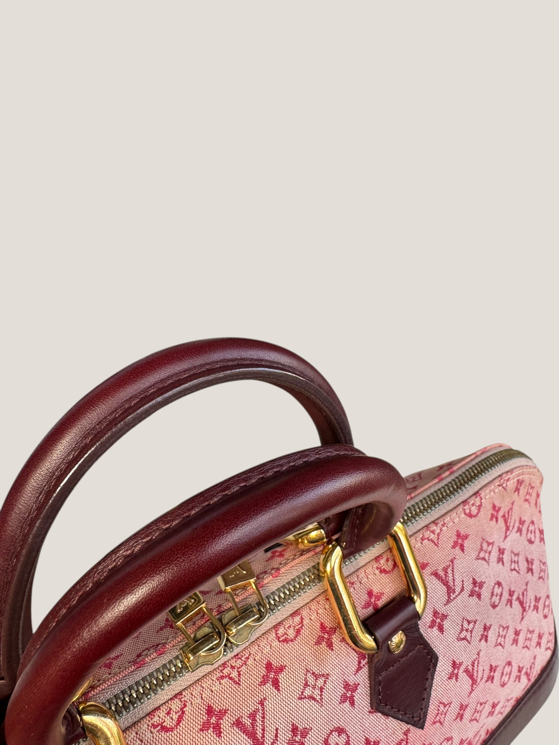 LOUIS VUITTON Alma Long Monogram Mini Lin