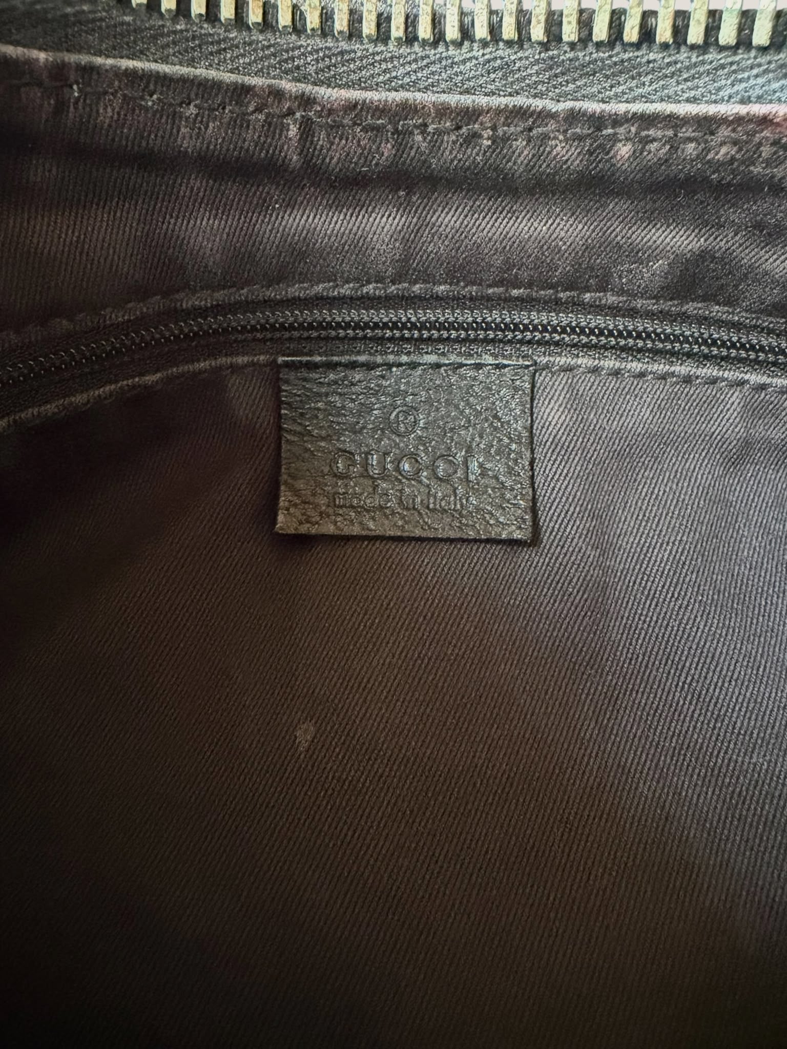 Gucci Black GG Canvas Hobo