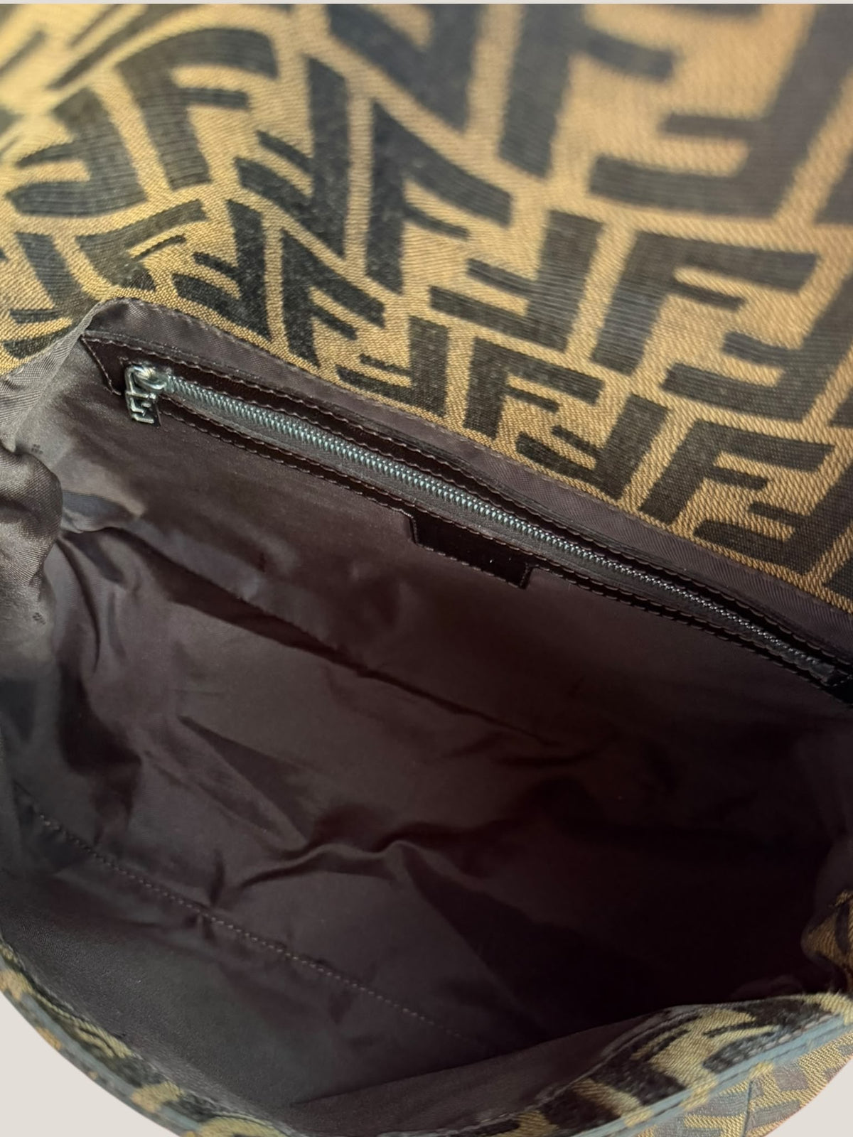 Fendi Mamma Baguette Zucca