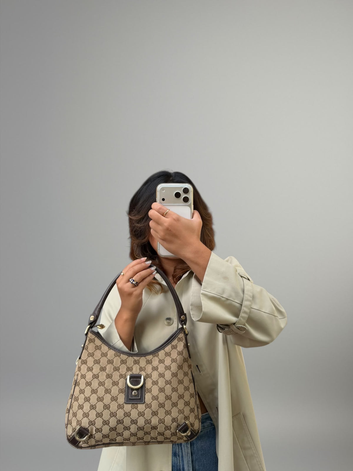 Gucci D-Ring Hobo
