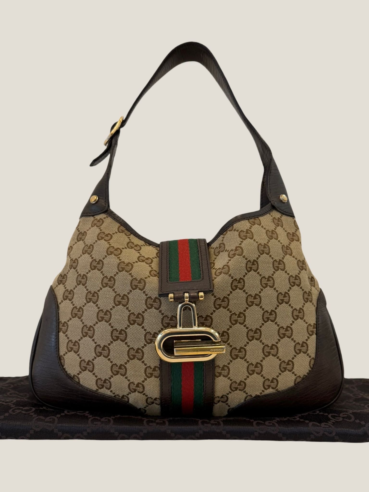 Gucci Jackie Web GG Canvas