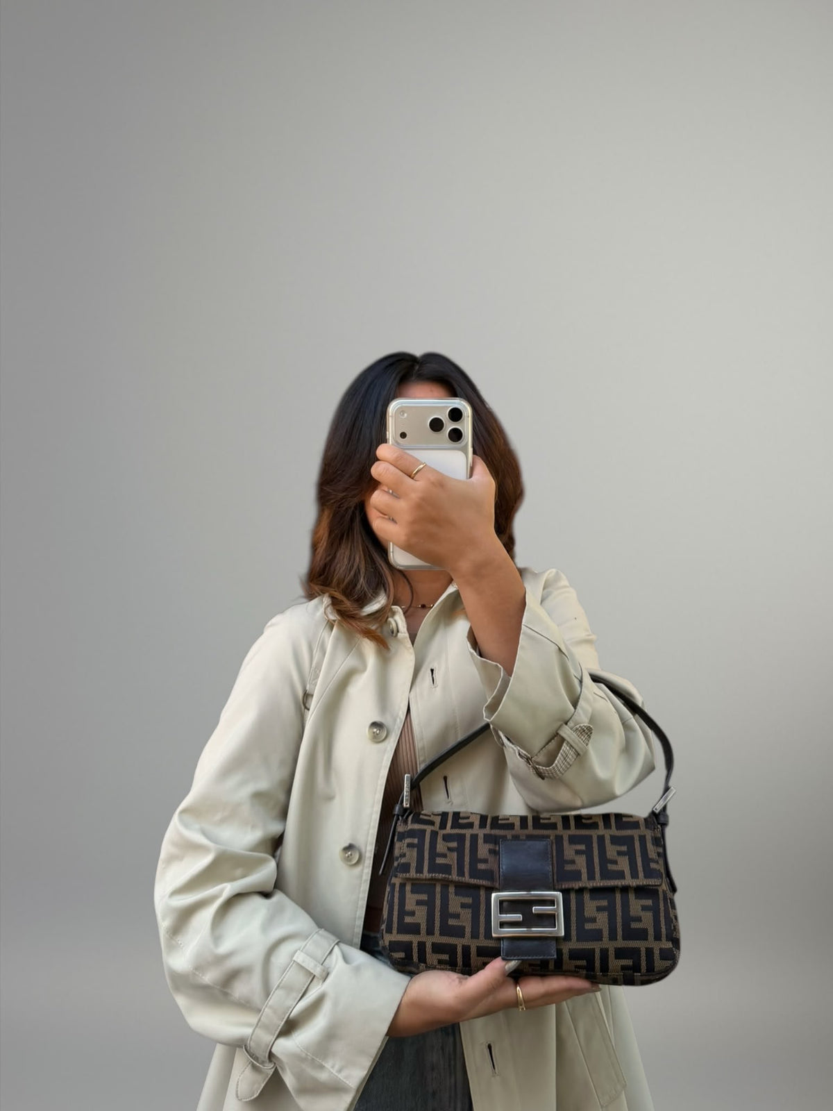Fendi Baguette Zucca