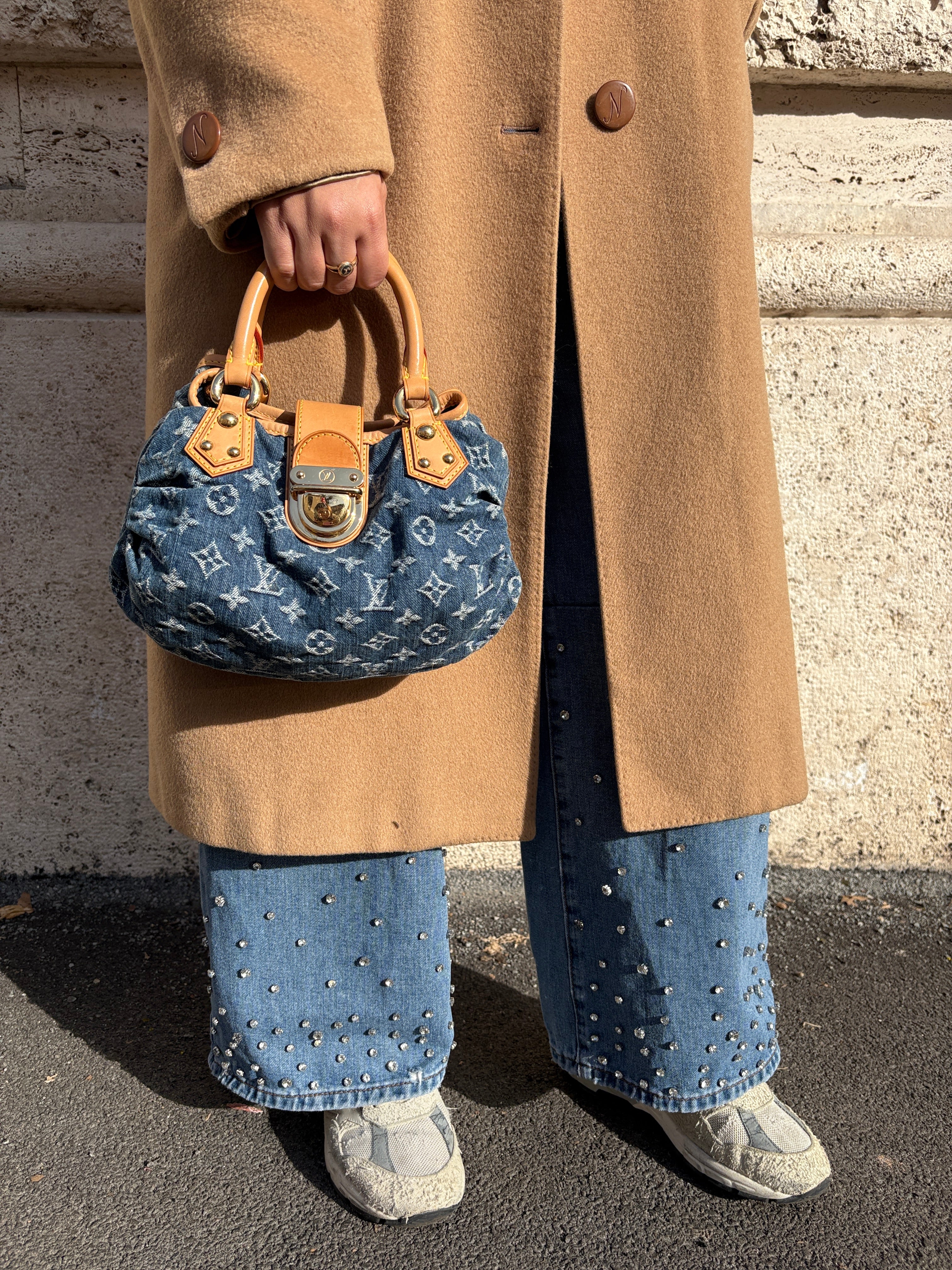 Louis Vuitton Mini Pleaty Denim