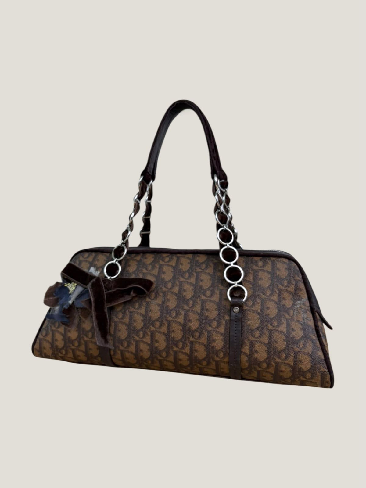 Christian Dior Romantique Trotter Boston Bag