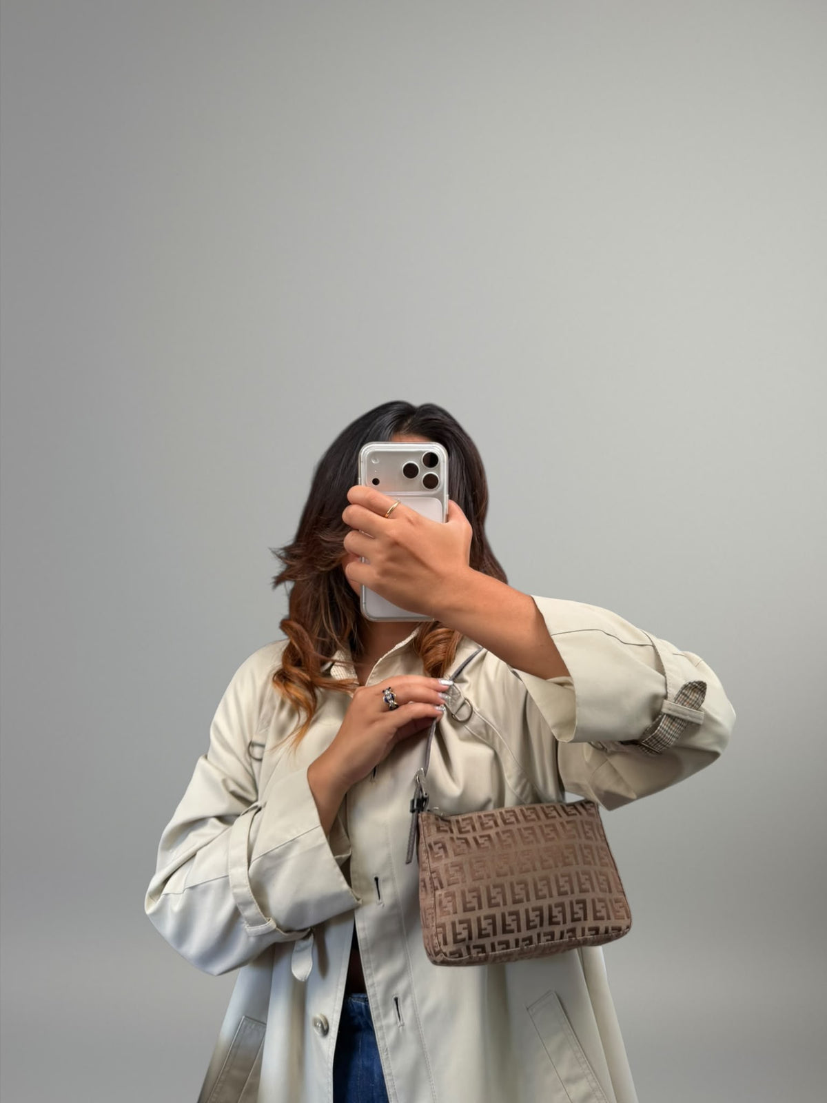 Fendi Pochette Zucchino