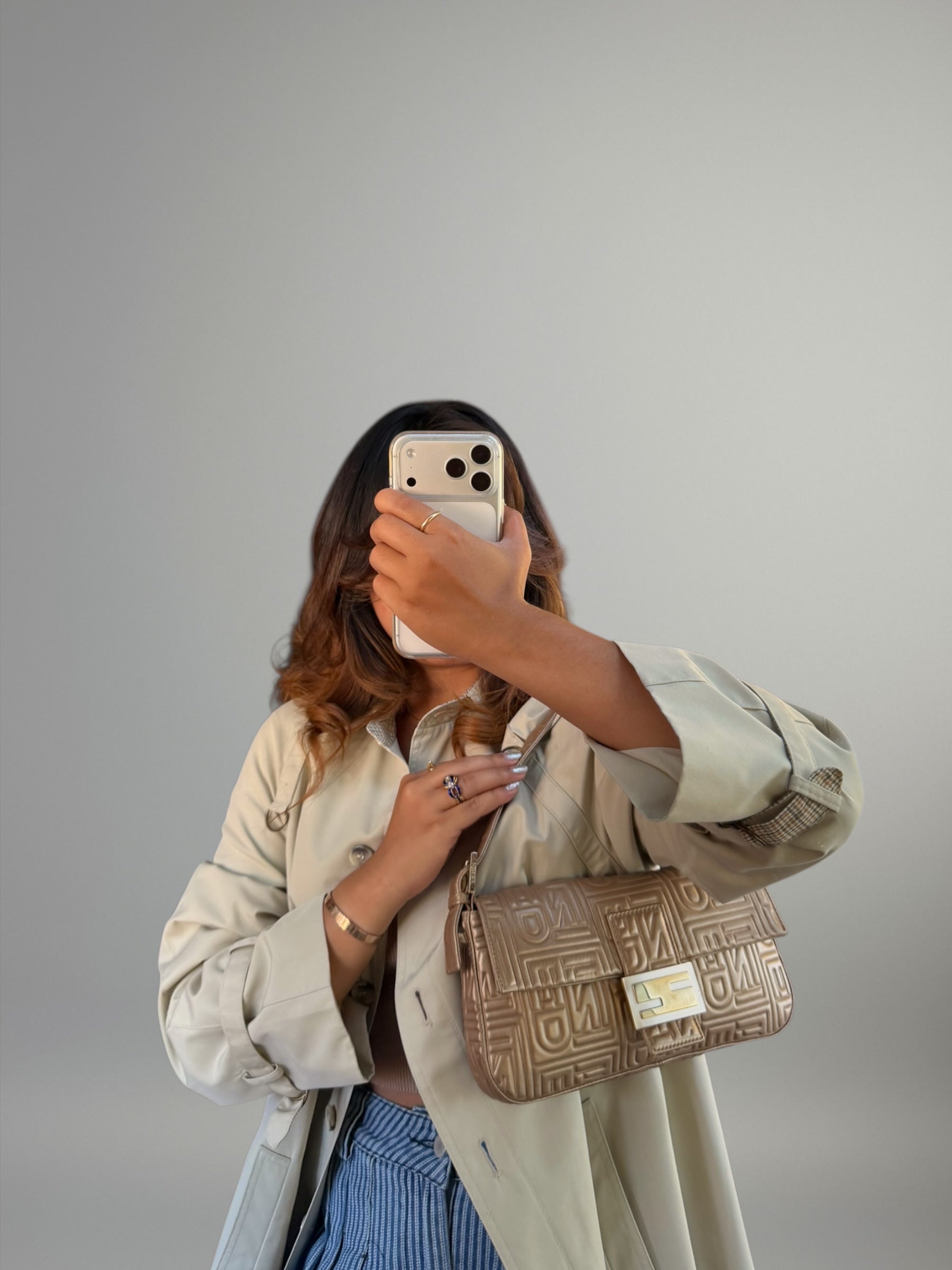 Fendi baguette in pelle