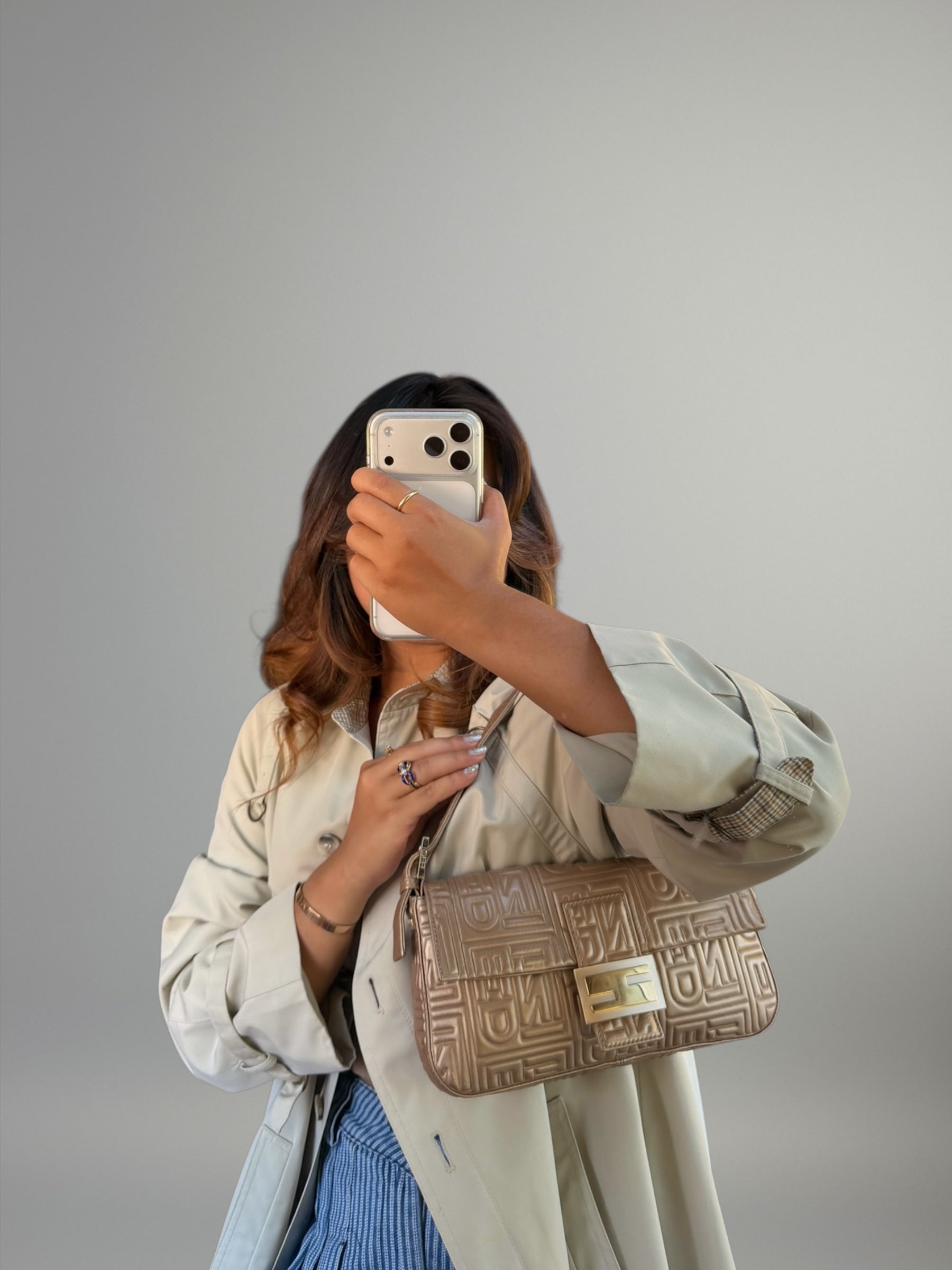 Fendi baguette in pelle