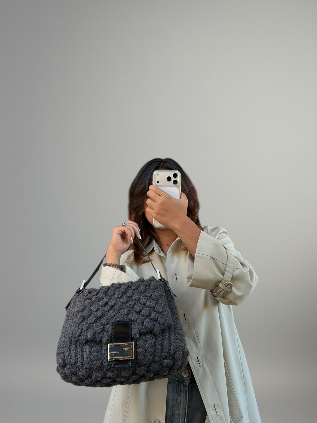 Fendi Crochet Mamma Baguette