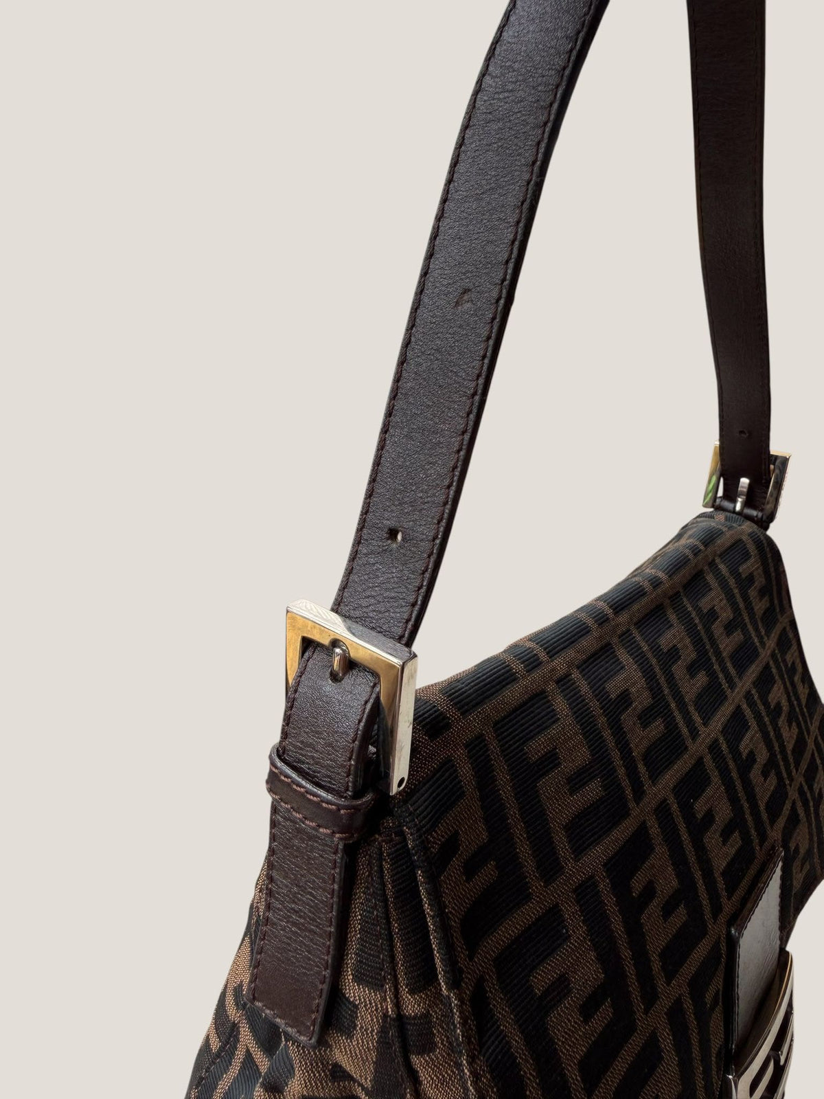 Fendi Mamma Baguette Zucca