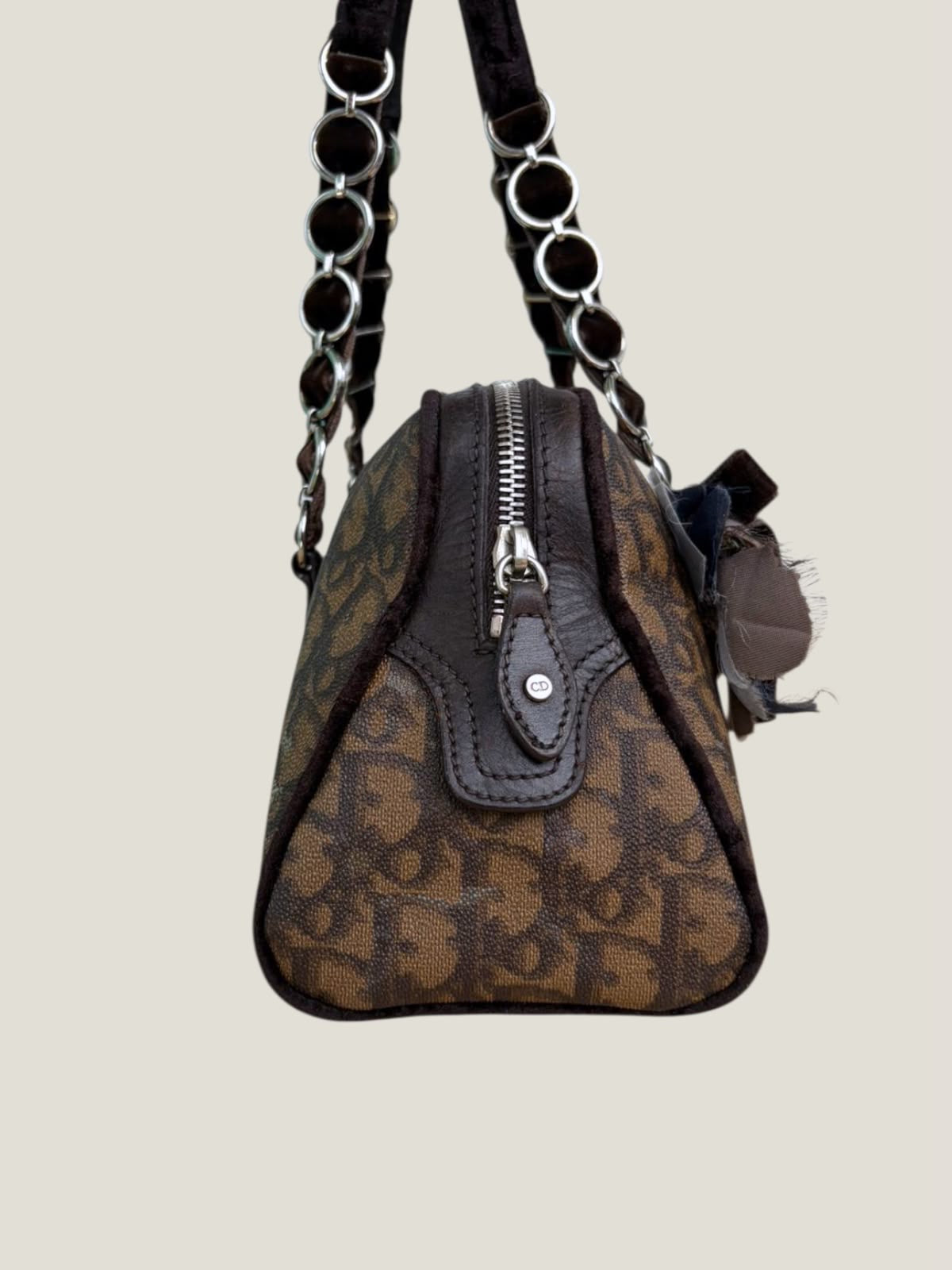 Christian Dior Romantique Trotter Boston Bag