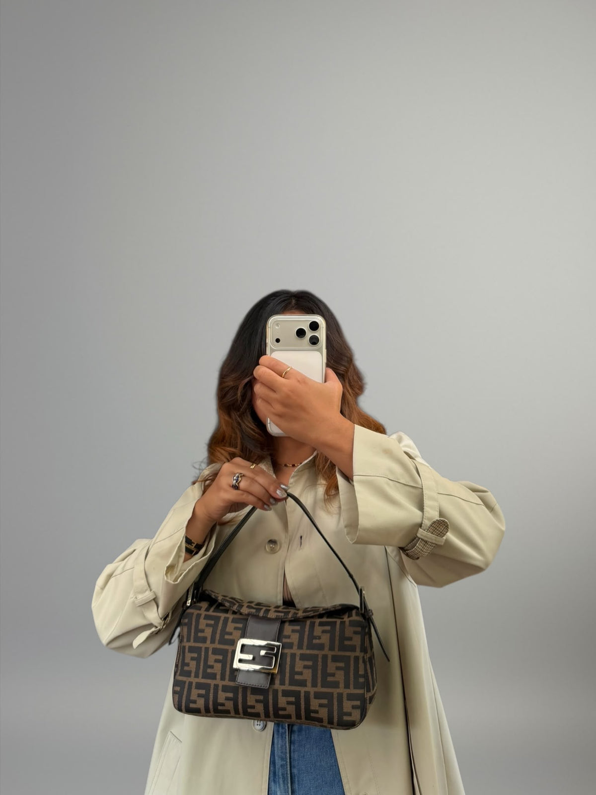 Fendi Baguette Zucca