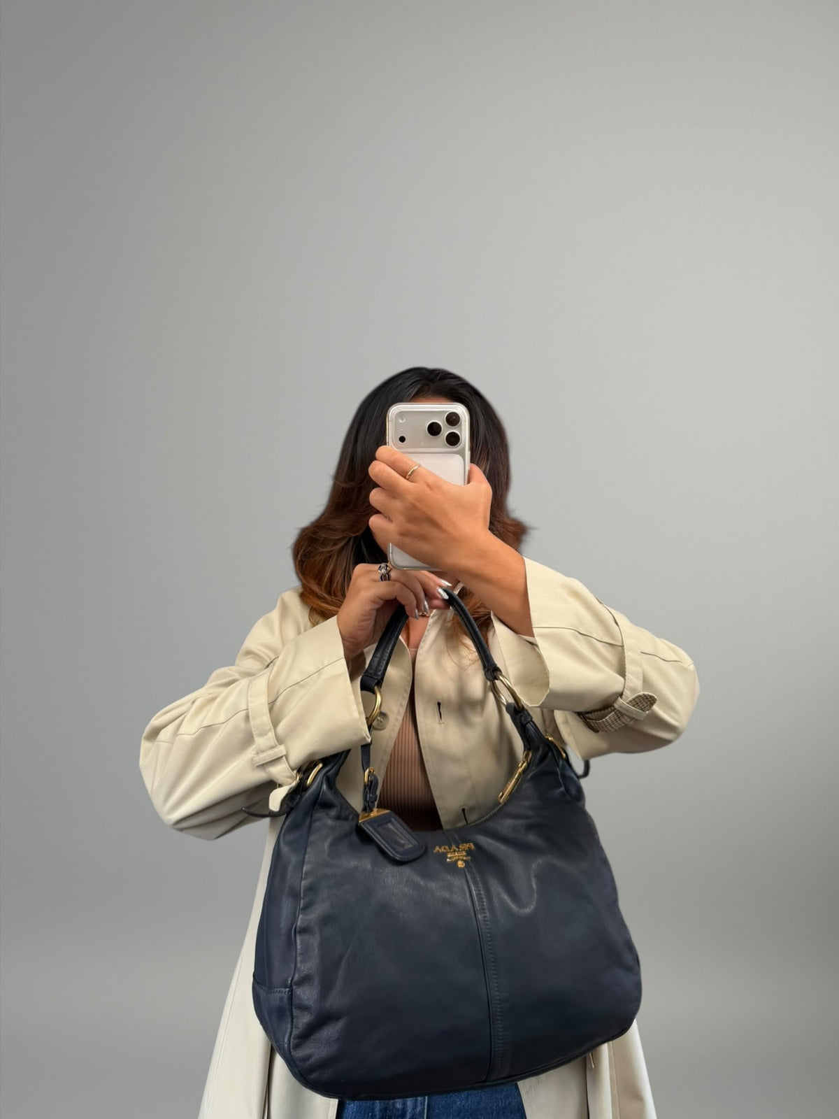 Prada Hobo in Pelle