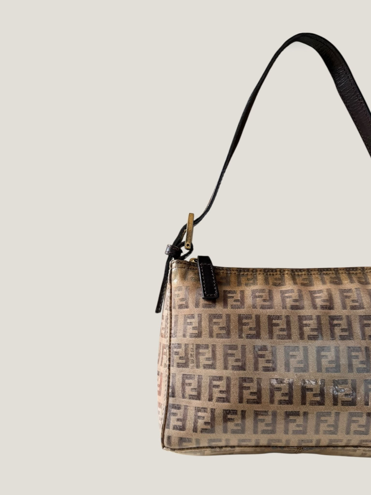 Fendi Zucchino Crystal Pochette