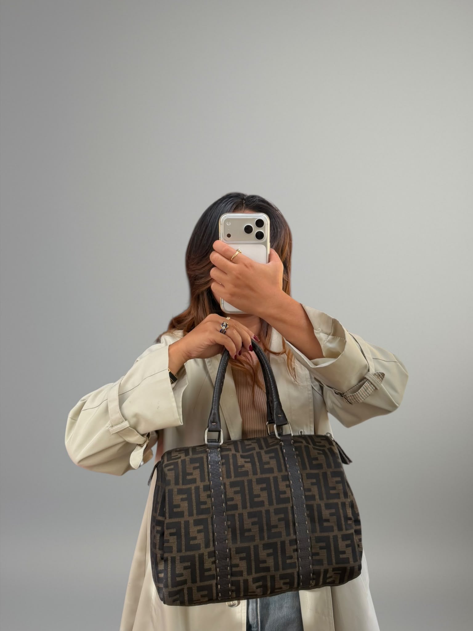 Fendi Zucca Bauletto