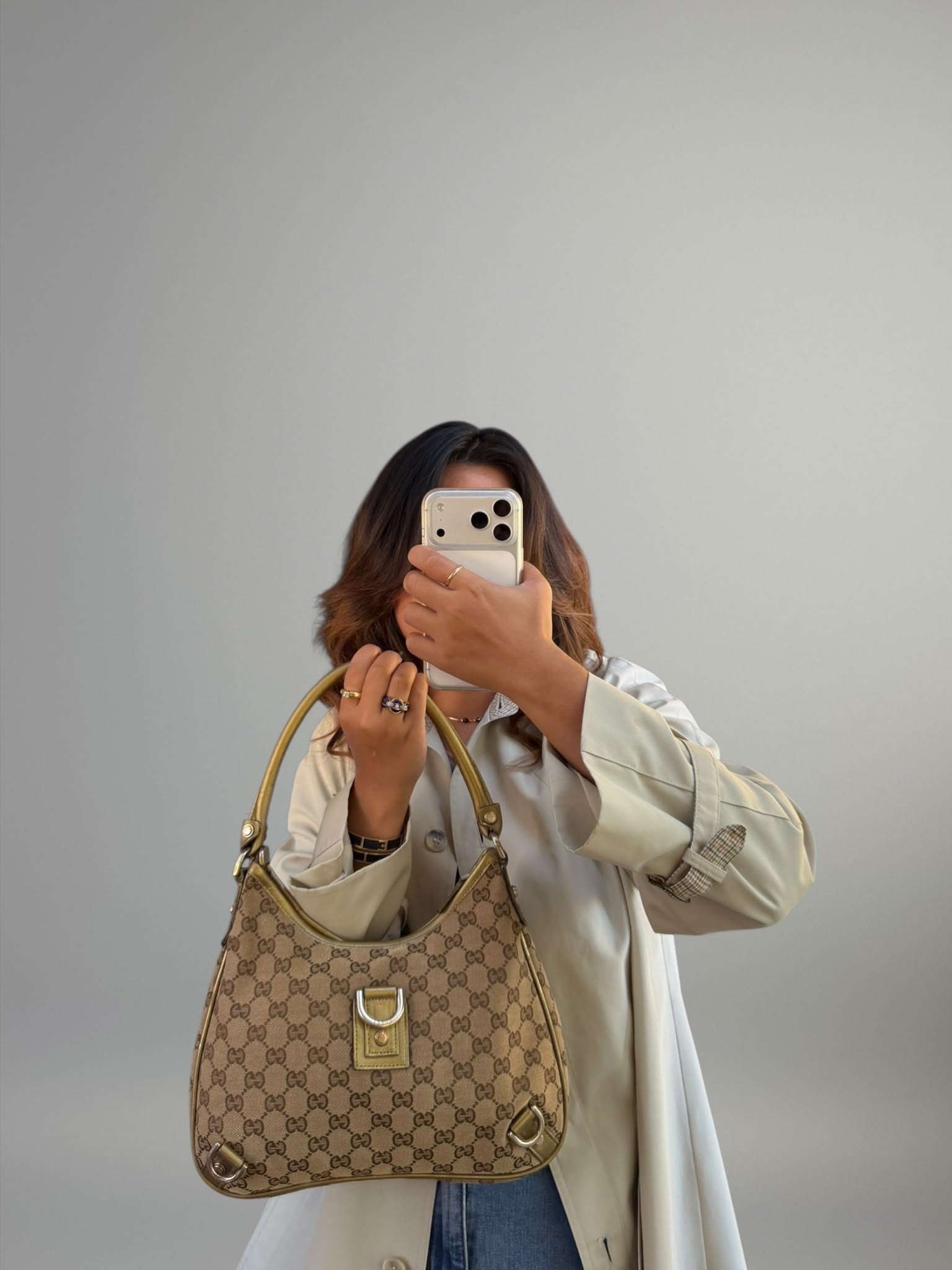 Gucci Abbey D-Ring Hobo