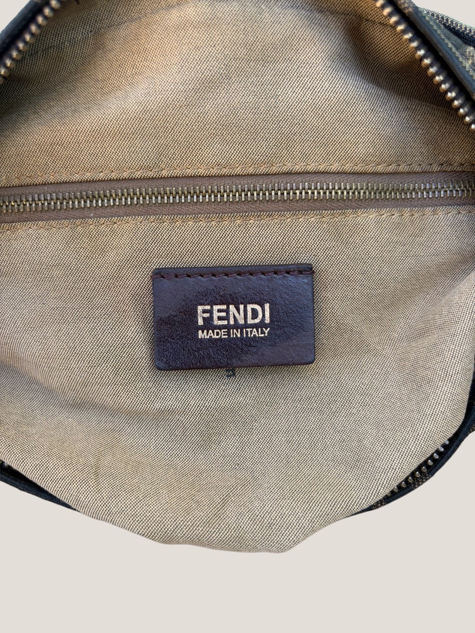 Fendi Chef Zucca Hobo