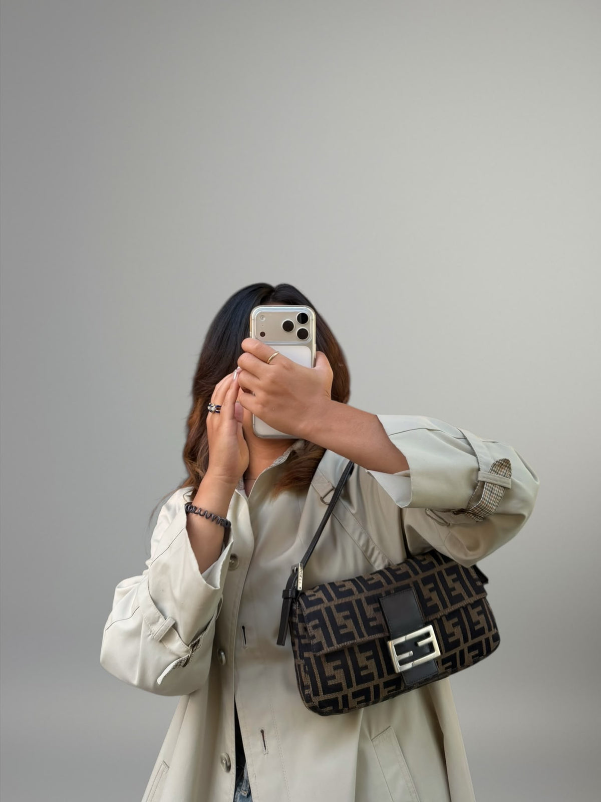 Fendi Baguette Zucca