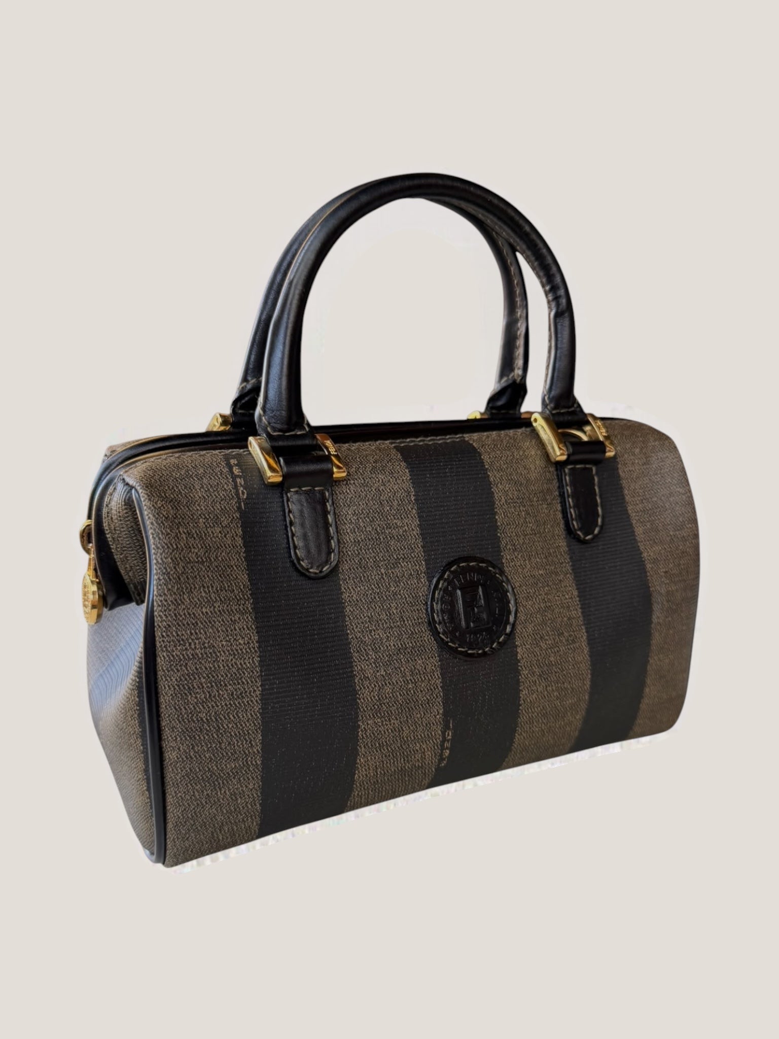 Fendi Pequin Mini Boston
