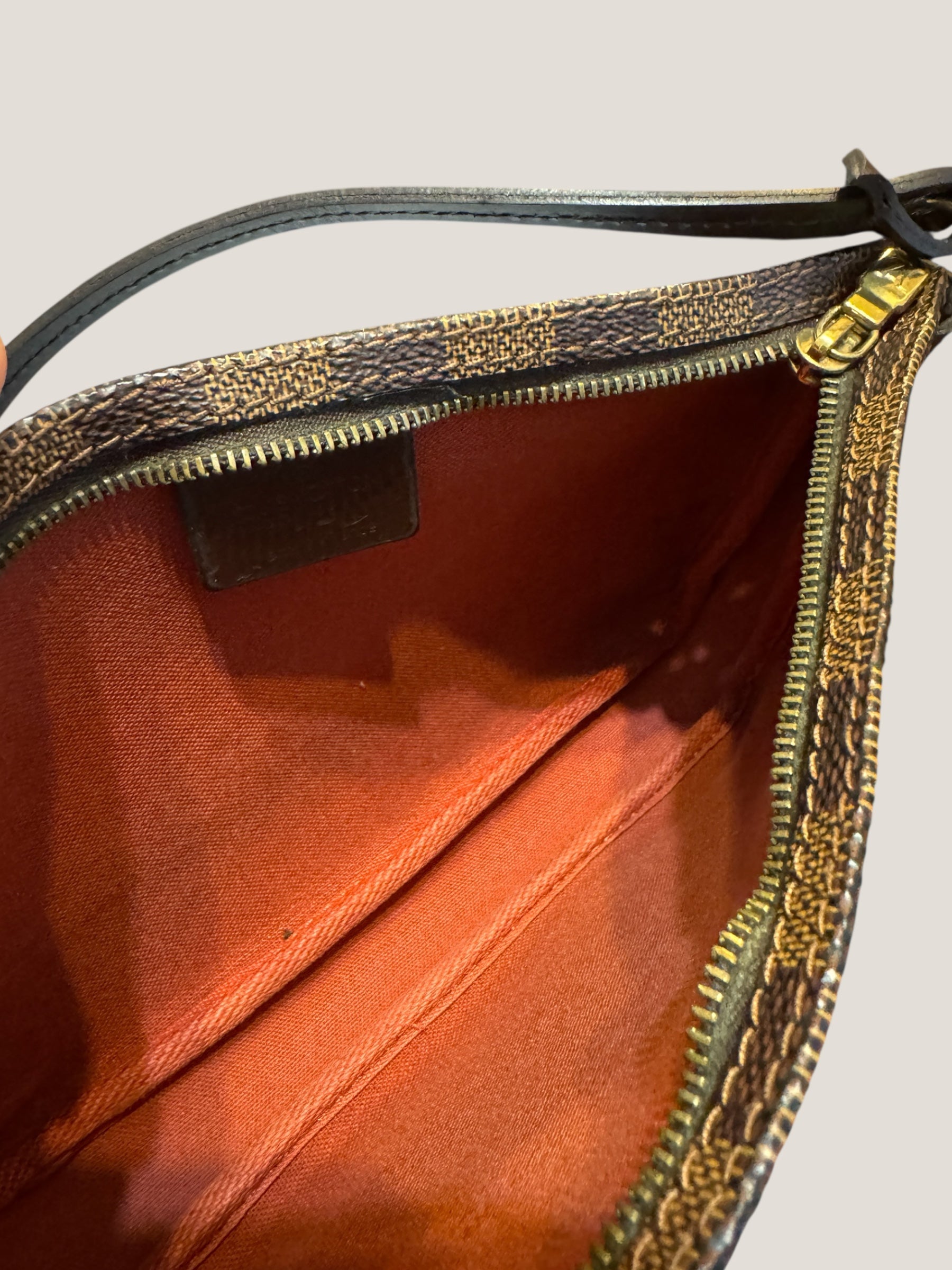 LV Pochette Accessoires Damier Ebene