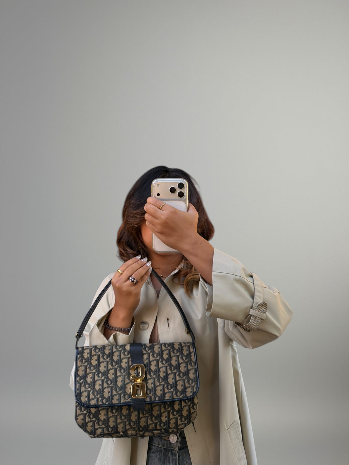 Dior Oblique Flap Bag