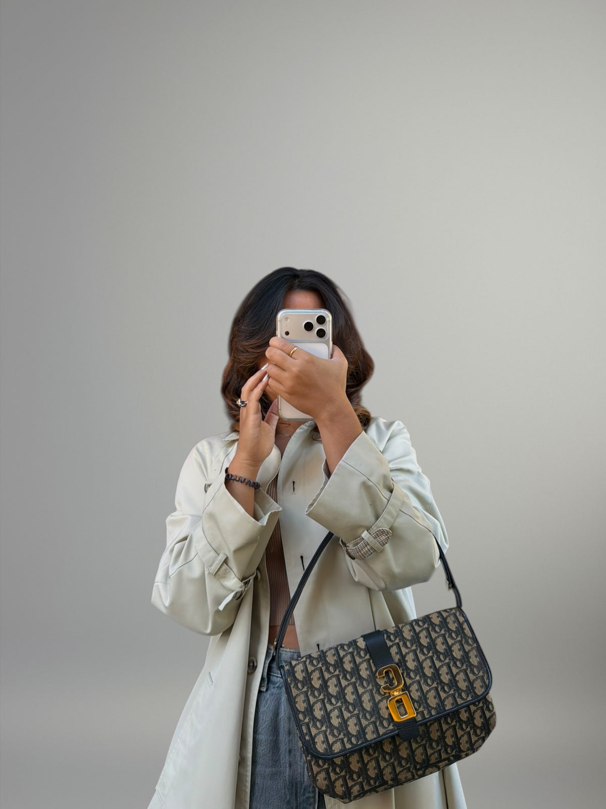 Dior Oblique Flap Bag