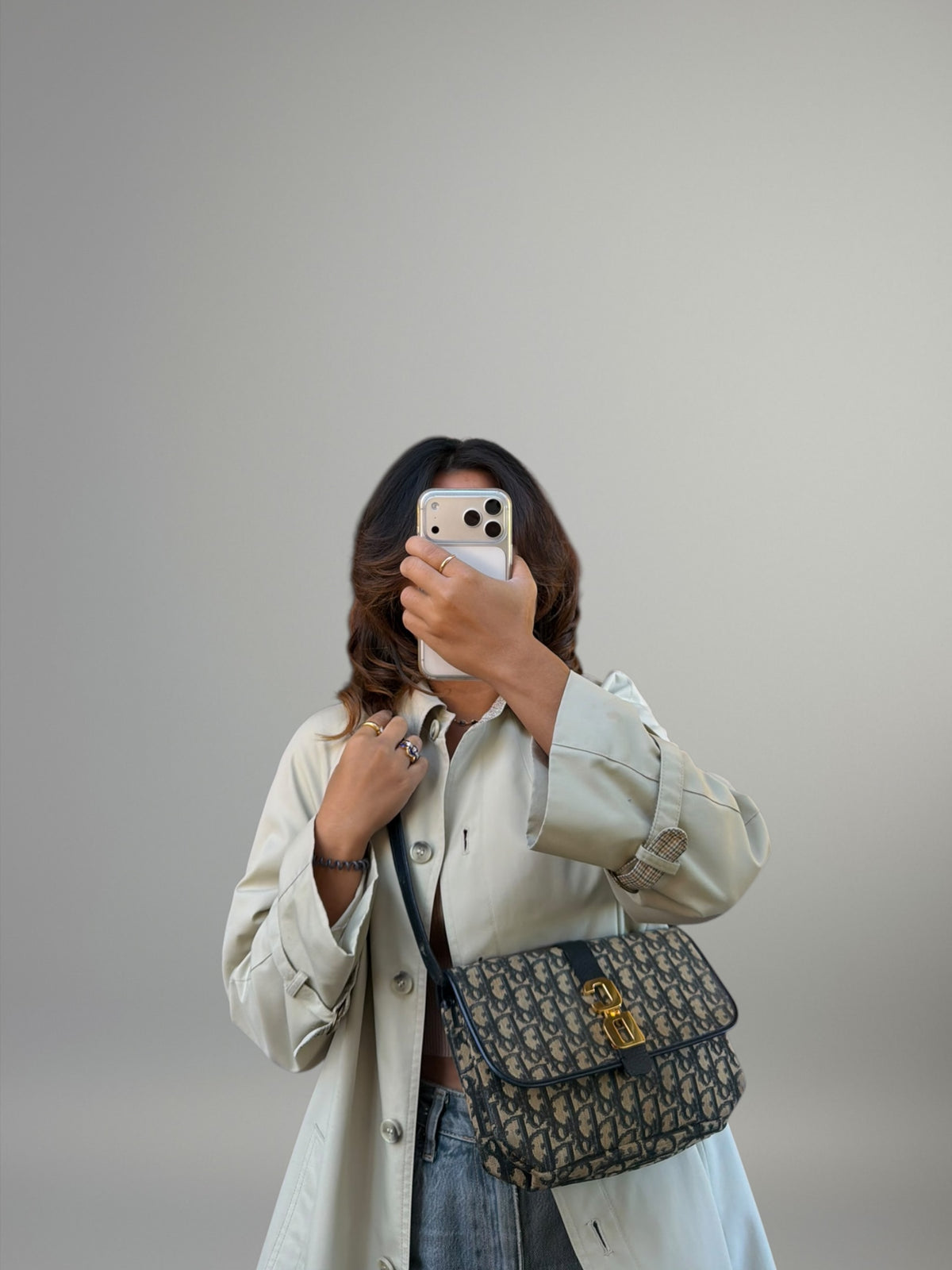Dior Oblique Flap Bag