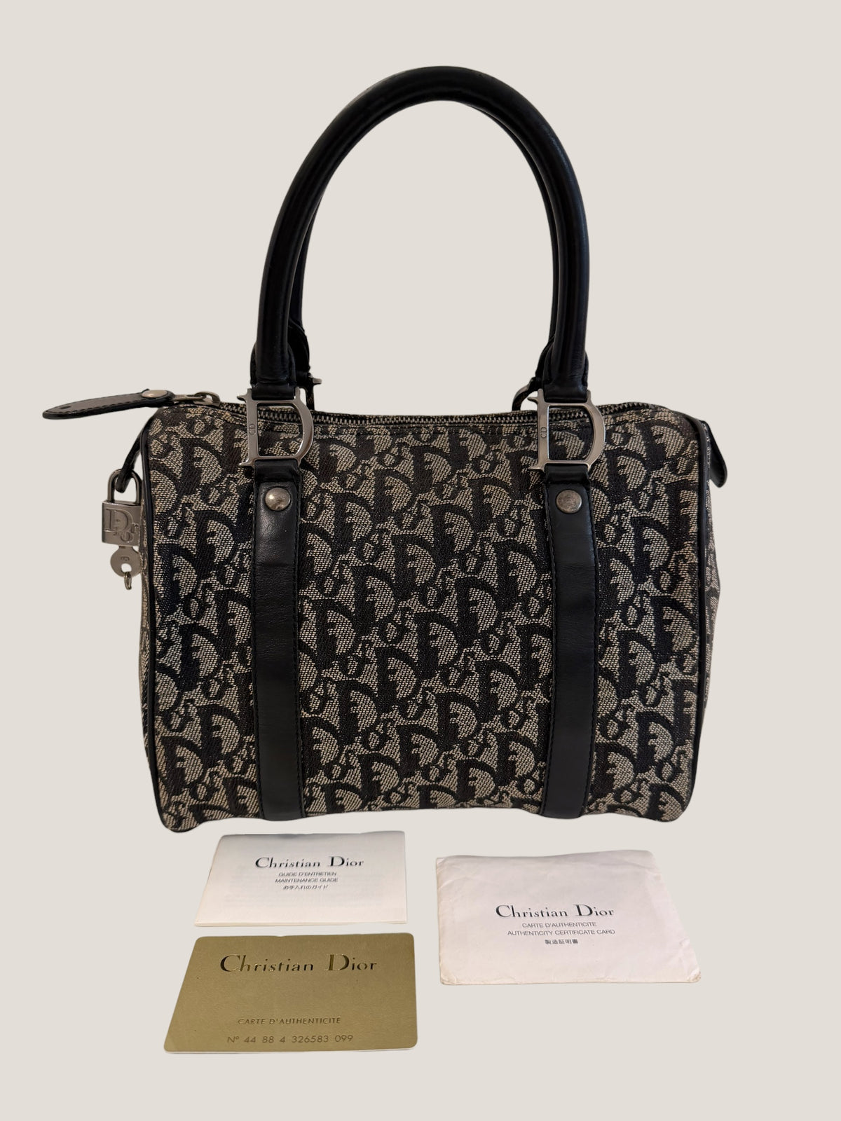 Christian Dior Trotter Boston Bag