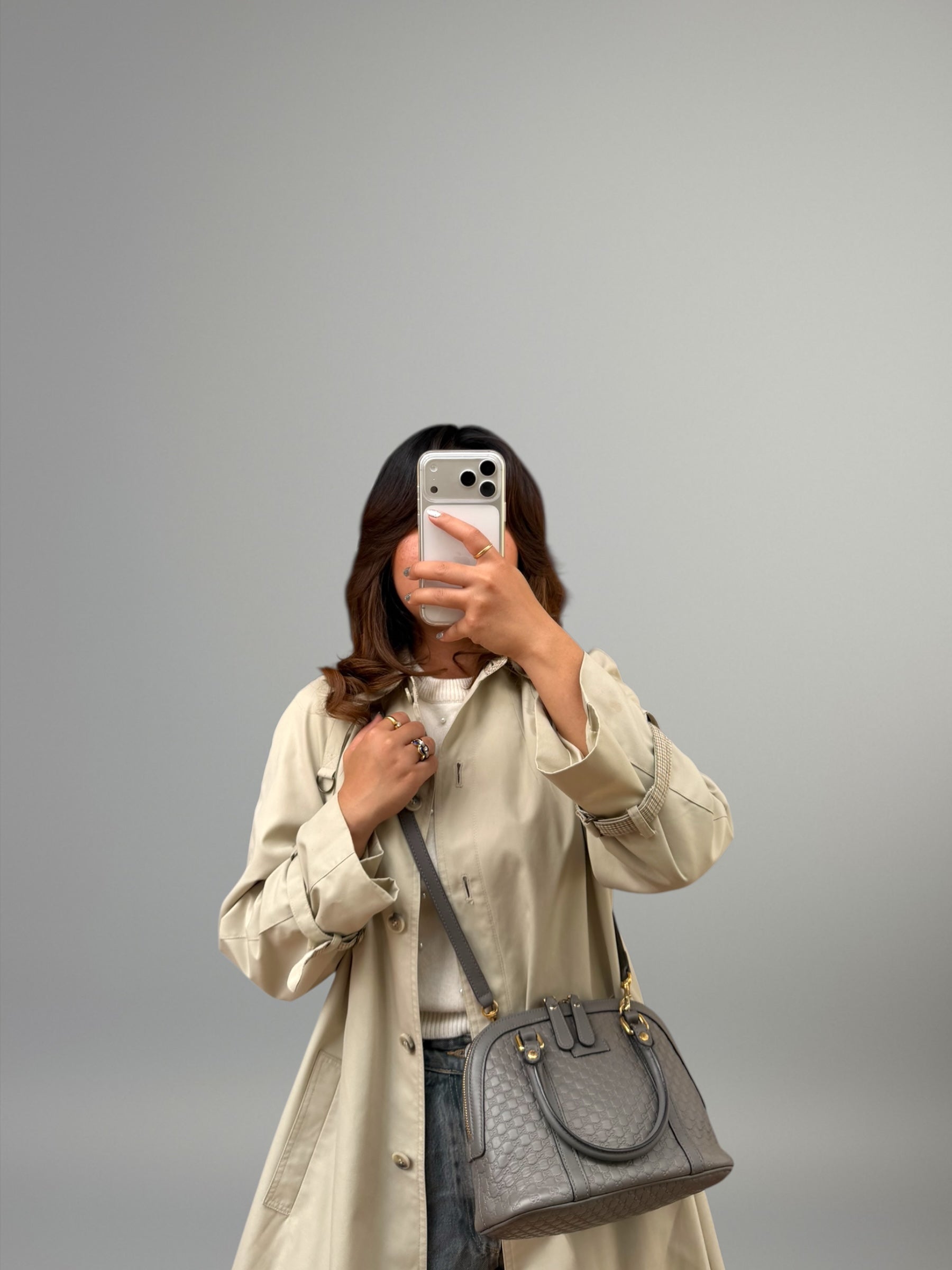 Gucci guccissima dome bag