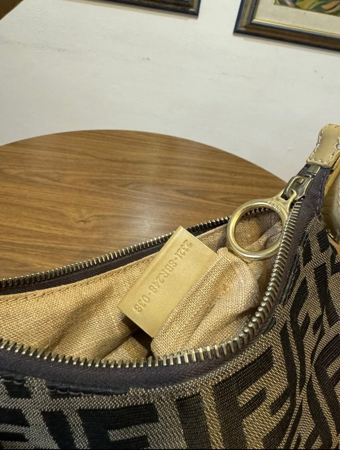 Fendi Oyster Zucca