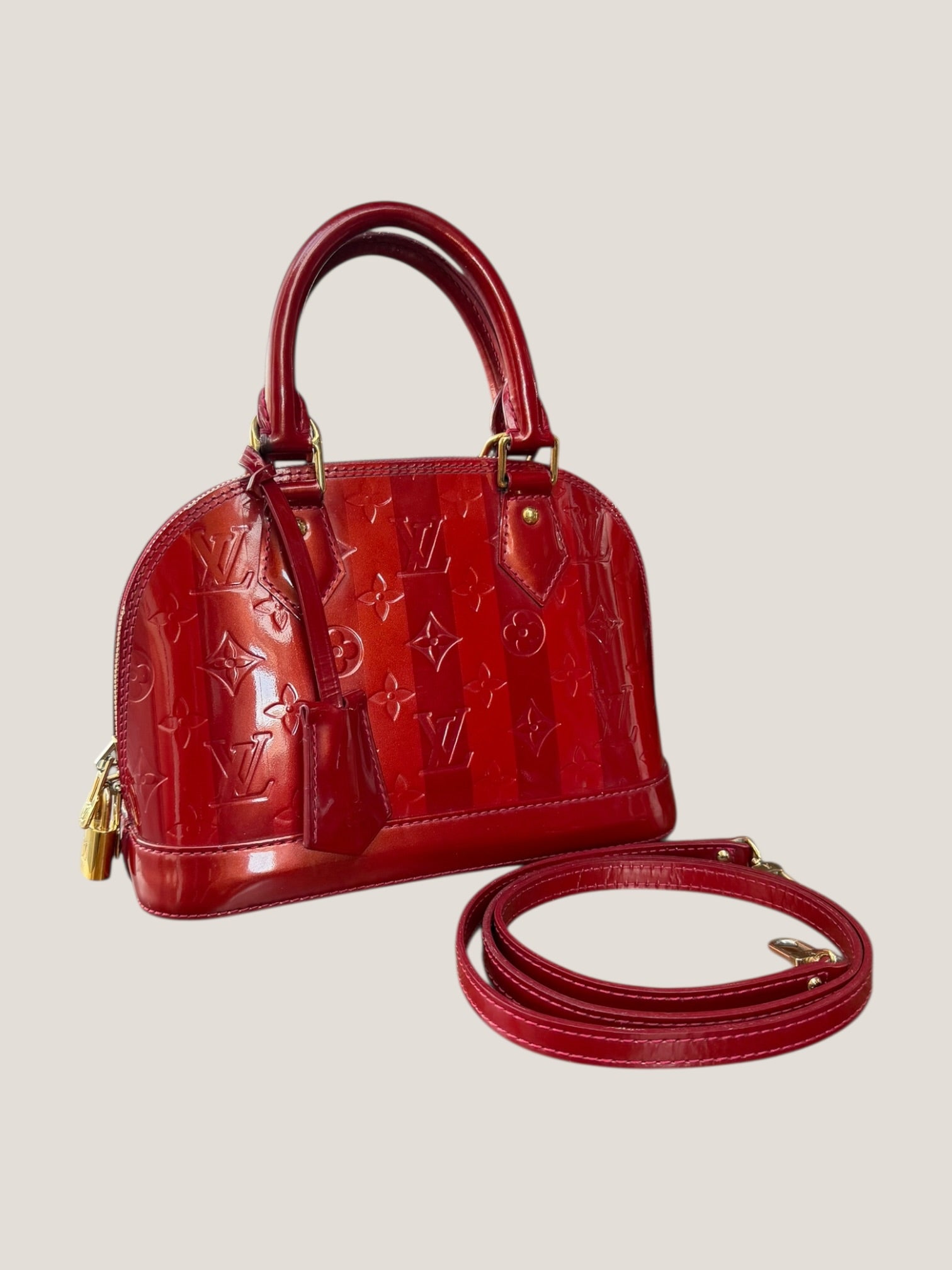 Louis Vuitton Alma BB Monogram Vernis
