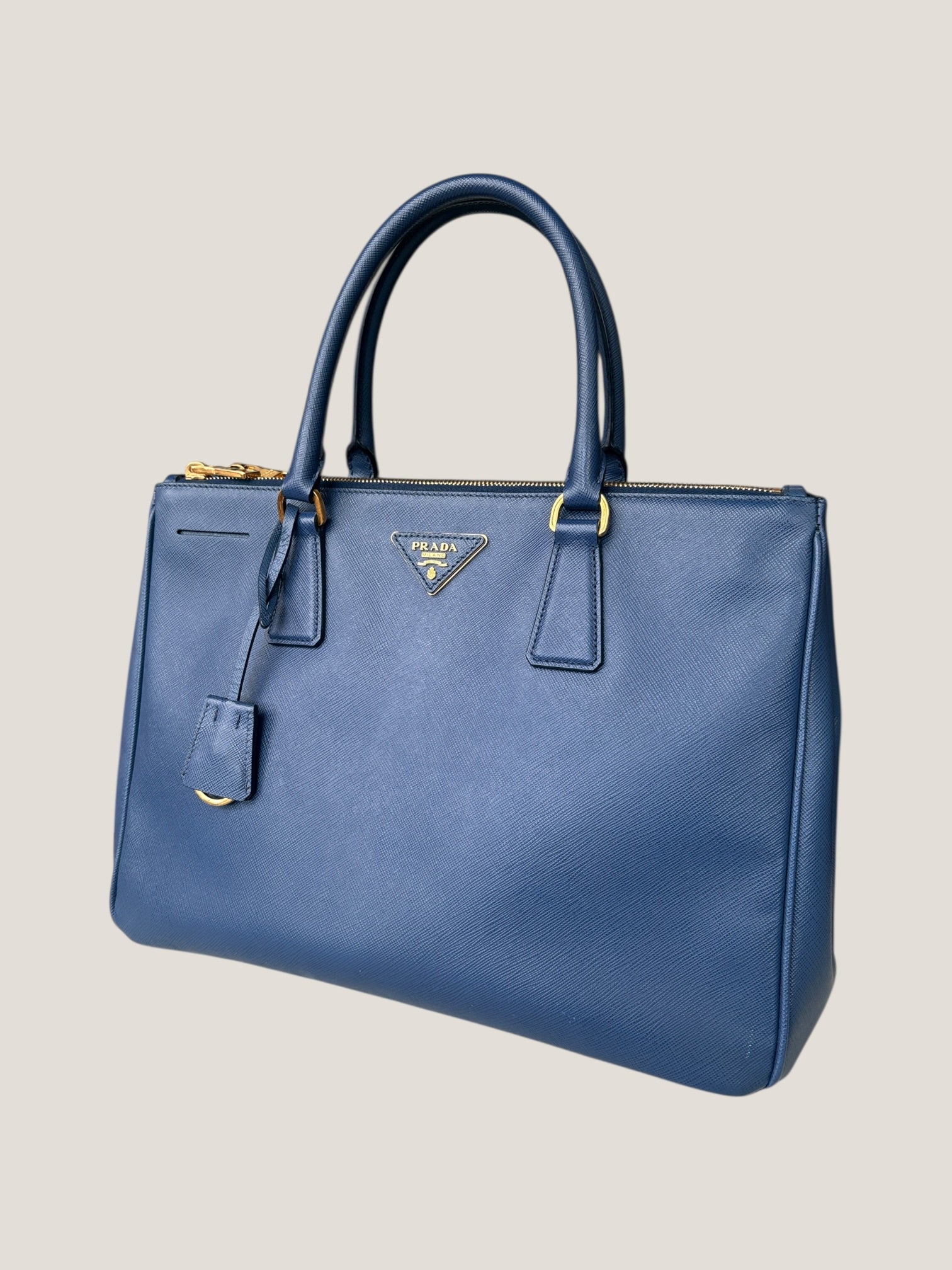 Prada Galleria Large Blu