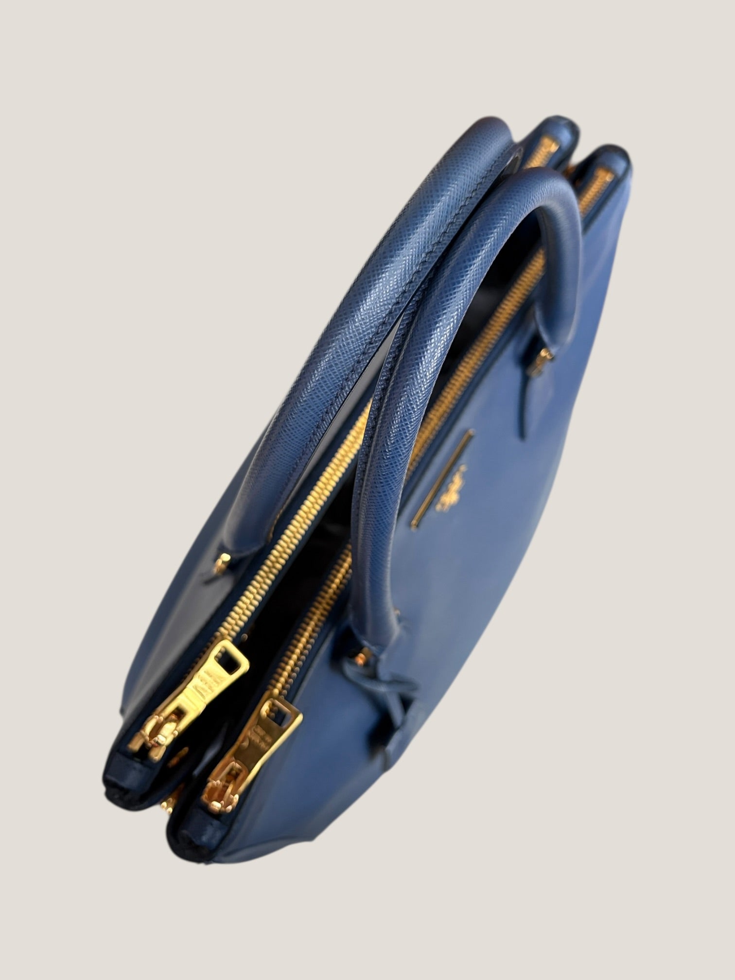 Prada Galleria Large Blu