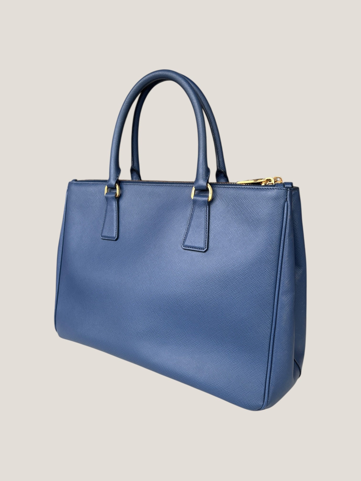 Prada Galleria Large Blu